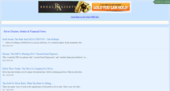 Desktop Screenshot of bricgold.com
